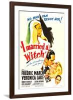 I Married a Witch, Fredric March, Veronica Lake, Robert Benchley, 1942-null-Framed Art Print
