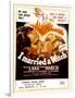 I Married a Witch, UK Movie Poster, 1942-null-Framed Art Print