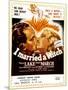 I Married a Witch, UK Movie Poster, 1942-null-Mounted Art Print