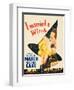 I Married a Witch, Veronica Lake and Fredric March on window card, 1942-null-Framed Art Print