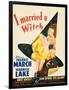 I Married a Witch, Veronica Lake and Fredric March on window card, 1942-null-Framed Art Print