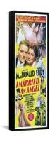 I Married an Angel, Jeanette MacDonald, Nelson Eddy, 1942-null-Framed Stretched Canvas