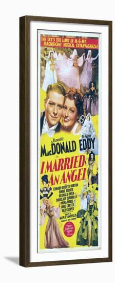 I Married an Angel, Jeanette MacDonald, Nelson Eddy, 1942-null-Framed Premium Giclee Print