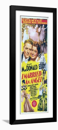 I Married an Angel, Jeanette MacDonald, Nelson Eddy, 1942-null-Framed Premium Giclee Print