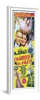 I Married an Angel, Jeanette MacDonald, Nelson Eddy, 1942-null-Framed Premium Giclee Print