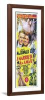 I Married an Angel, Jeanette MacDonald, Nelson Eddy, 1942-null-Framed Premium Giclee Print