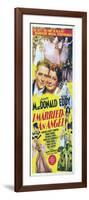 I Married an Angel, Jeanette MacDonald, Nelson Eddy, 1942-null-Framed Art Print