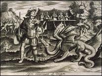 He Subdues the Dragon That Guards the Golden Fleece-I. Matheus-Mounted Art Print
