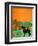 I Meet A Bear Black Autumn-Stephen Huneck-Framed Premium Giclee Print