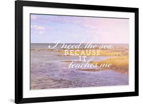 I Need the Sea-Vintage Skies-Framed Giclee Print