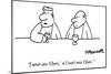 "I never saw 'Cheers,' so I won't miss 'Cheers.'" - New Yorker Cartoon-Charles Barsotti-Mounted Premium Giclee Print