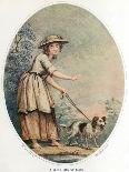 Blind Roman Girl and Dog-I Northcote-Art Print