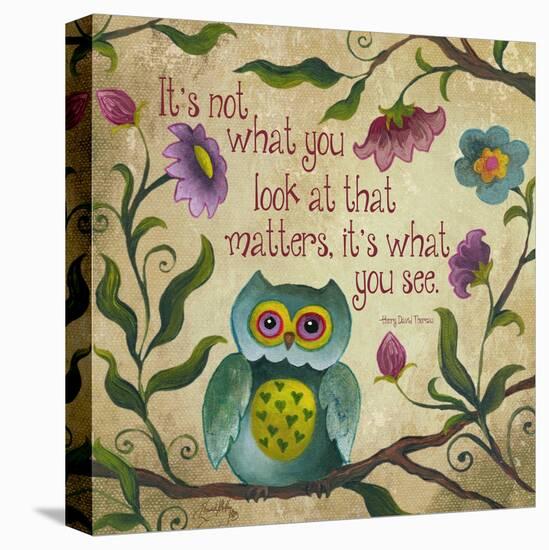 I Owl You I-Elizabeth Medley-Stretched Canvas