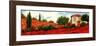 I Papaveri Sulle Colline-Guido Borelli-Framed Art Print