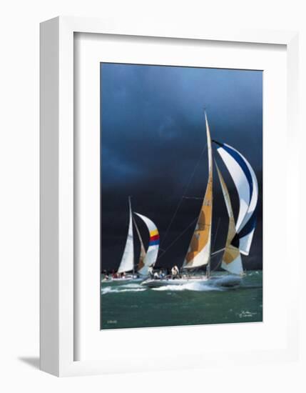 I Punkt-Frank Beken-Framed Art Print