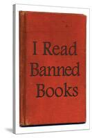 I Read Banned Books Poster Print-null-Stretched Canvas