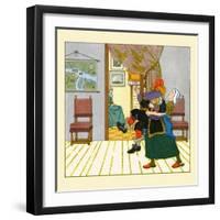 I Said "Out!"-Maud & Miska Petersham-Framed Art Print