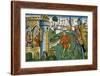 I Samuel 17:1-58 David Defeats Goliath and Meets Saul-null-Framed Giclee Print