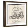 I Saw a Ship A-Sailing-Arthur Rackham-Framed Art Print