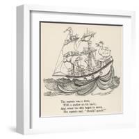 I Saw a Ship A-Sailing-Arthur Rackham-Framed Art Print