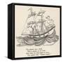 I Saw a Ship A-Sailing-Arthur Rackham-Framed Stretched Canvas