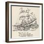 I Saw a Ship A-Sailing-Arthur Rackham-Framed Art Print