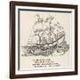 I Saw a Ship A-Sailing-Arthur Rackham-Framed Art Print