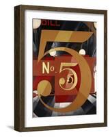 I Saw the Figure 5 in Gold-Charles Demuth-Framed Giclee Print