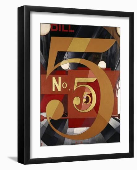 I Saw the Figure 5 in Gold-Charles Demuth-Framed Giclee Print