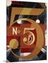 I Saw the Figure 5 in Gold-Charles Demuth-Mounted Premium Giclee Print