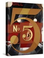 I Saw the Figure 5 in Gold-Charles Demuth-Stretched Canvas