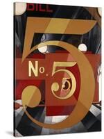 I Saw the Figure 5 in Gold-Charles Demuth-Stretched Canvas