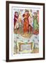 I Saw Three Ships, c.1885-Walter Crane-Framed Art Print