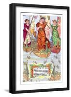 I Saw Three Ships, c.1885-Walter Crane-Framed Art Print