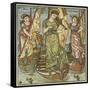 I Saw Three Ships-Walter Crane-Framed Stretched Canvas