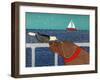 I See A Bird Choc-Stephen Huneck-Framed Giclee Print