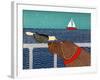 I See A Bird Choc-Stephen Huneck-Framed Giclee Print