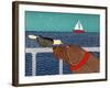 I See A Bird Choc-Stephen Huneck-Framed Giclee Print