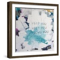 i see you diptych I-Kent Youngstrom-Framed Art Print