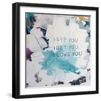 i see you diptych I-Kent Youngstrom-Framed Art Print