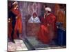 I Send You to Prison, Said Judge Gascoigne, 14th Century-AS Forrest-Mounted Giclee Print