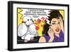 I Should Have Sent the Kids to Obedience Training-Dog is Good-Framed Premium Giclee Print