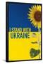 I Stand With Ukraine-Trends International-Framed Poster