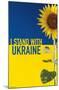 I Stand With Ukraine-Trends International-Mounted Poster