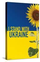 I Stand With Ukraine-Trends International-Stretched Canvas