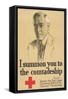 "I Summon You to Comradeship", 1918-null-Framed Stretched Canvas