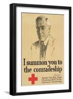 "I Summon You to Comradeship", 1918-null-Framed Giclee Print