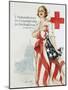 I Summon You to Comradeship in the Red Cross Poster-Harrison Fisher-Mounted Giclee Print