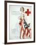 I Summon You to Comradeship in the Red Cross, Woodrow Wilson-Harrison Fisher-Framed Art Print