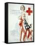 I Summon You to Comradeship in the Red Cross, Woodrow Wilson-Harrison Fisher-Framed Stretched Canvas